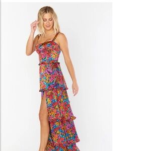 Show Me Your Mumu Lady Corset Dress - Garden Glow